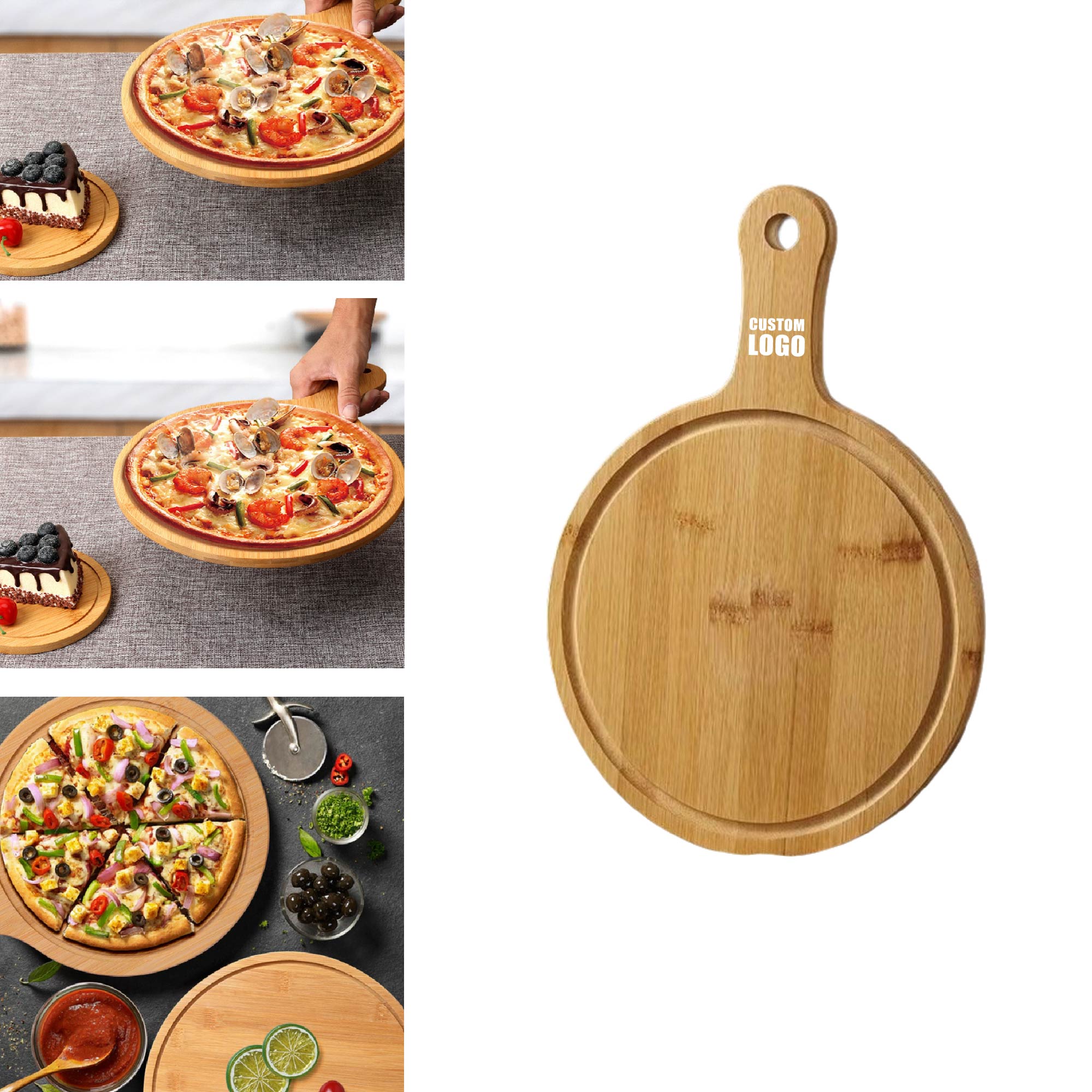 MOQ 10 pcs Pizza Tray 3