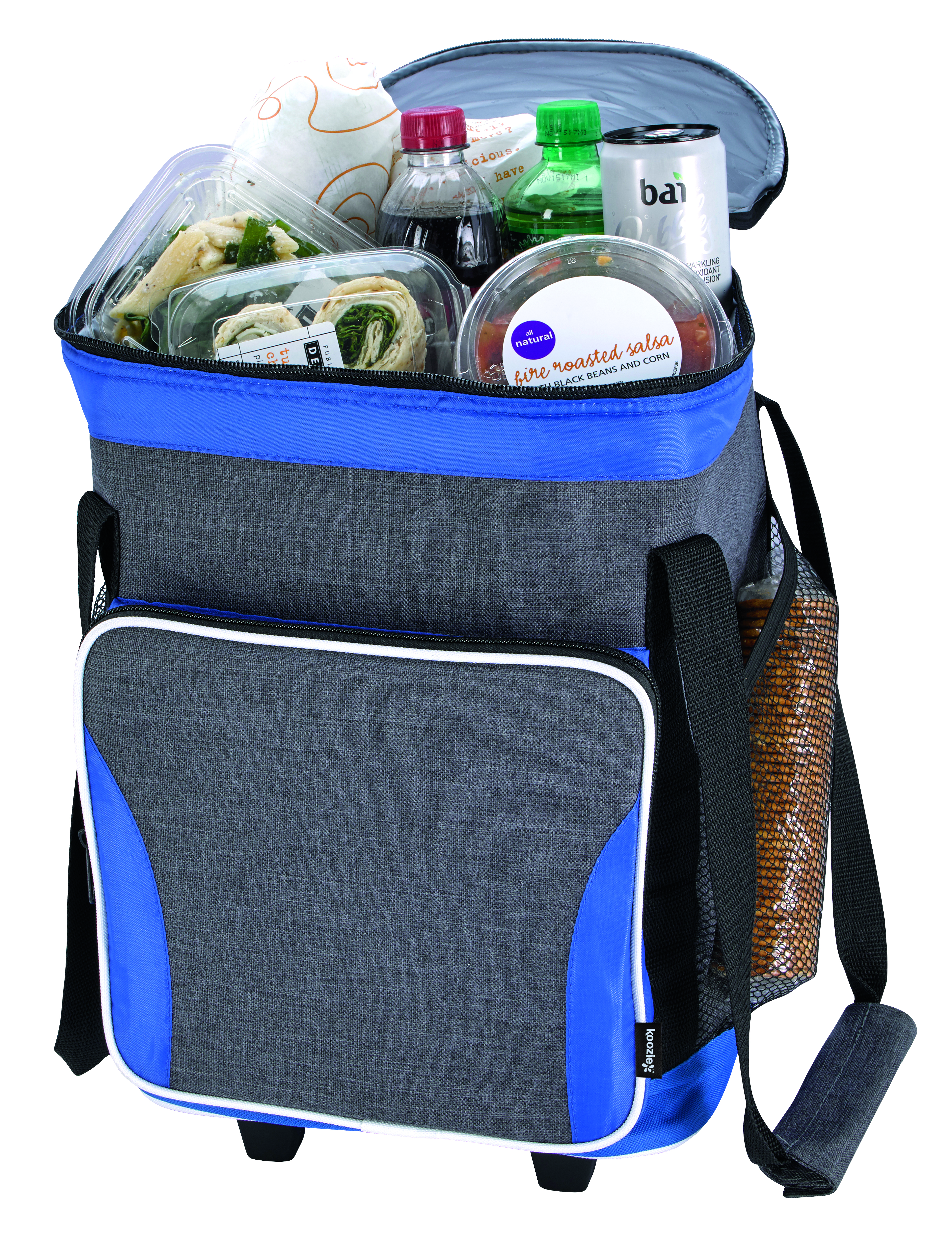 Two-Tone Tailgate Rolling Cooler