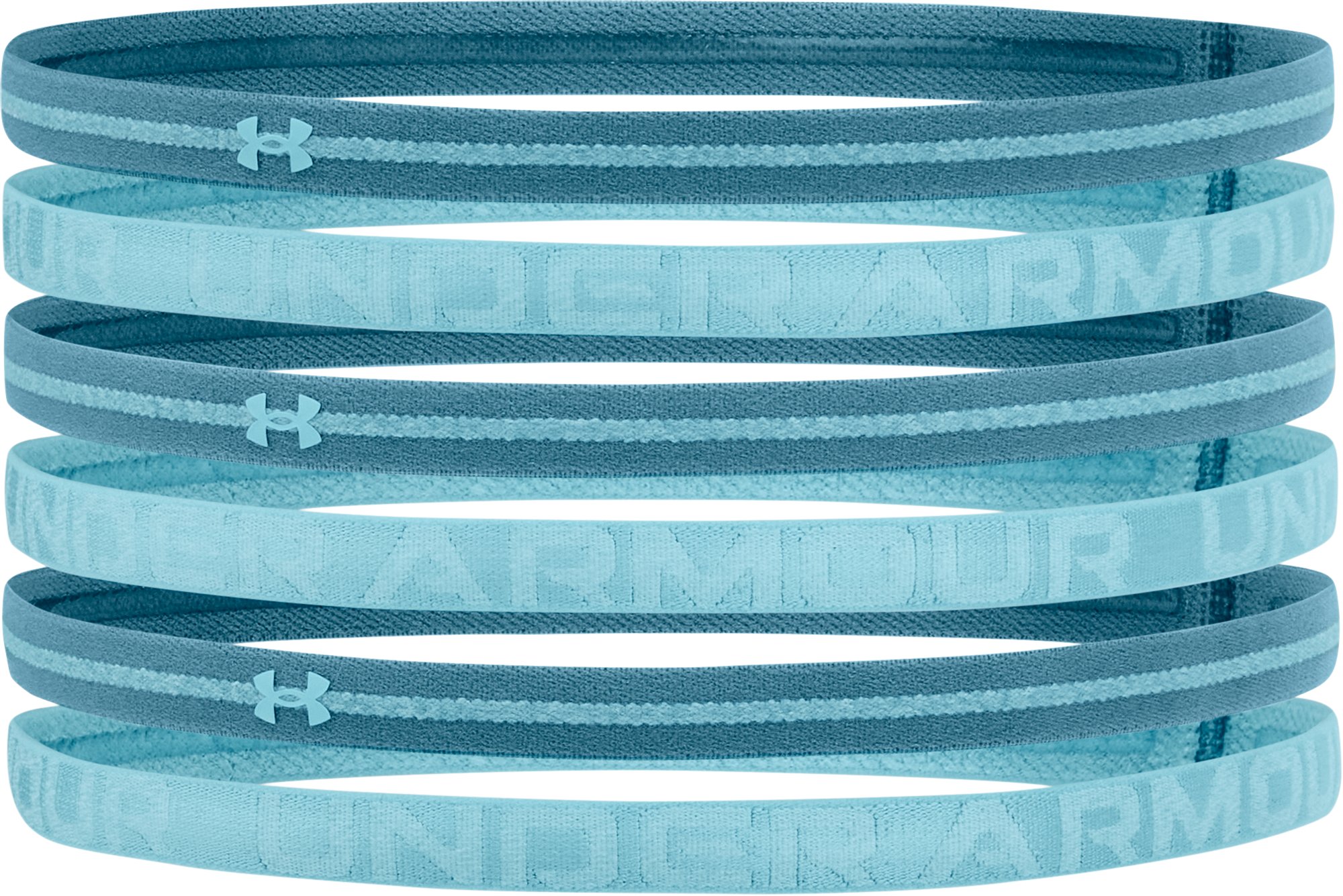 UA Heathered Mini Women's 6 Pack Headbands 9