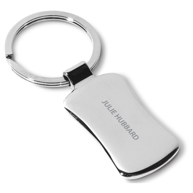 "Gianna" Laser Engraved Metal Keyholder 10