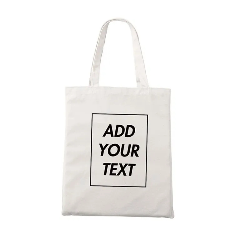 Cotton Canvas Tote Bag, custom tote bag with logo imprint 9