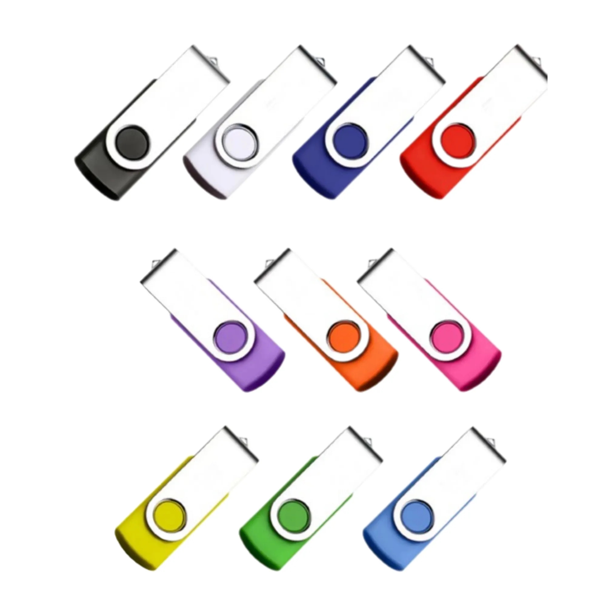 8GB Full Color Rotating U Disk MOQ50 3