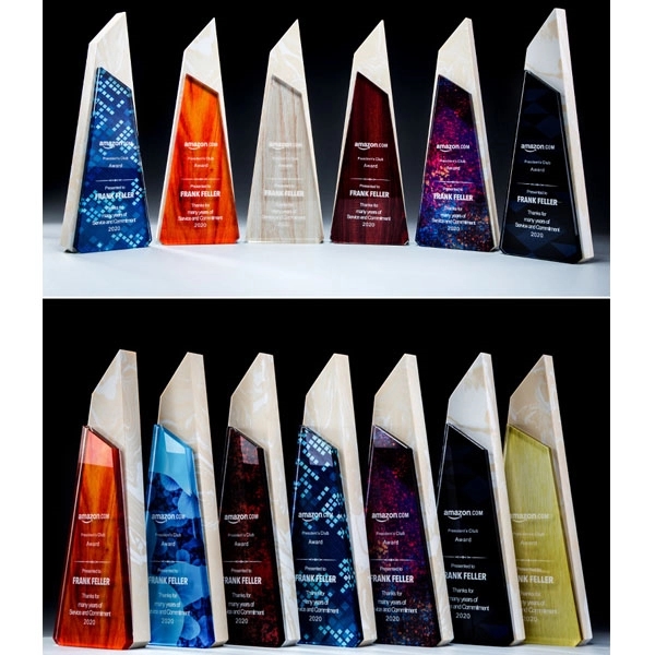 Souvenir Crystal Award Plaque 5