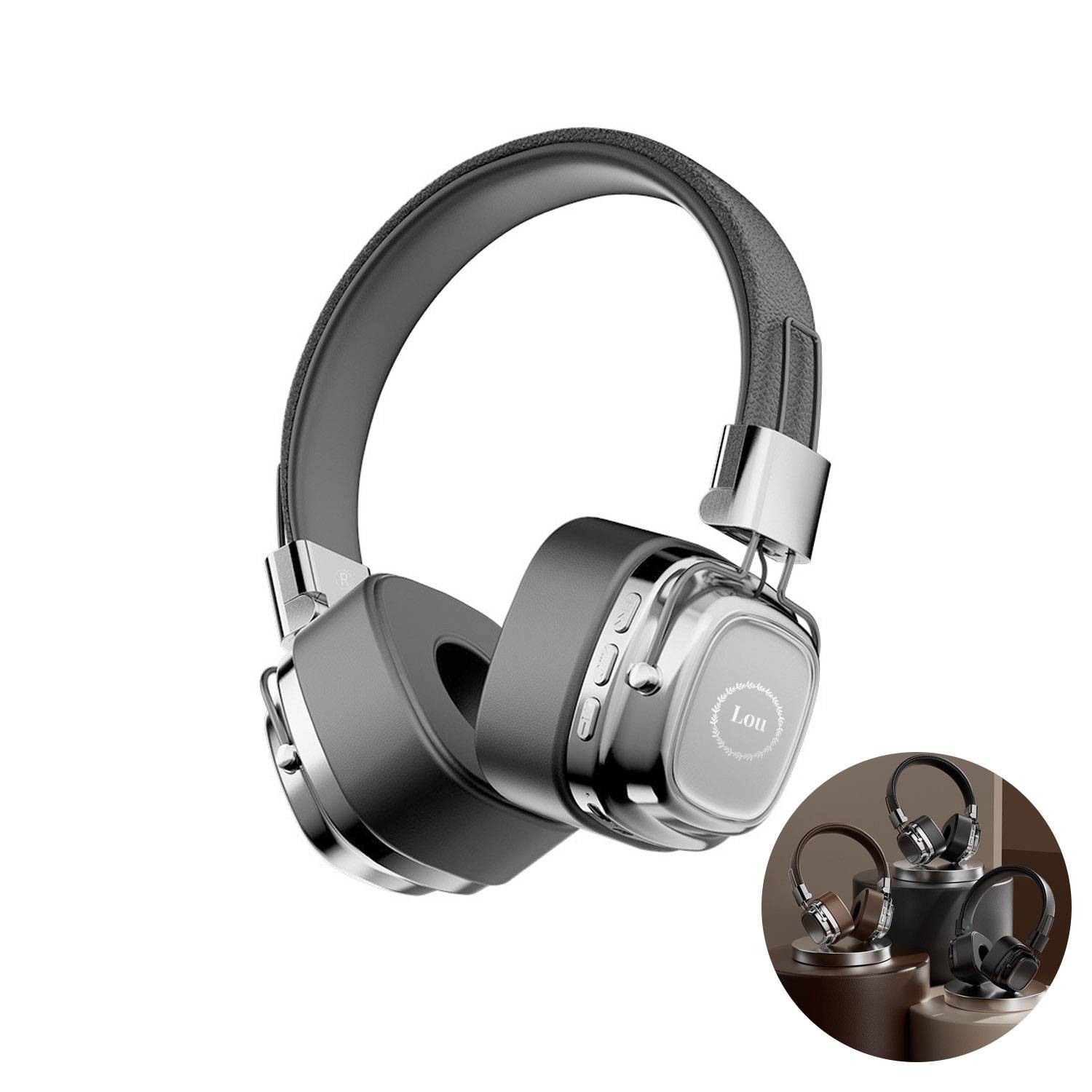 Retro Style Wireless Bluetooth 5.3 Headphones 9