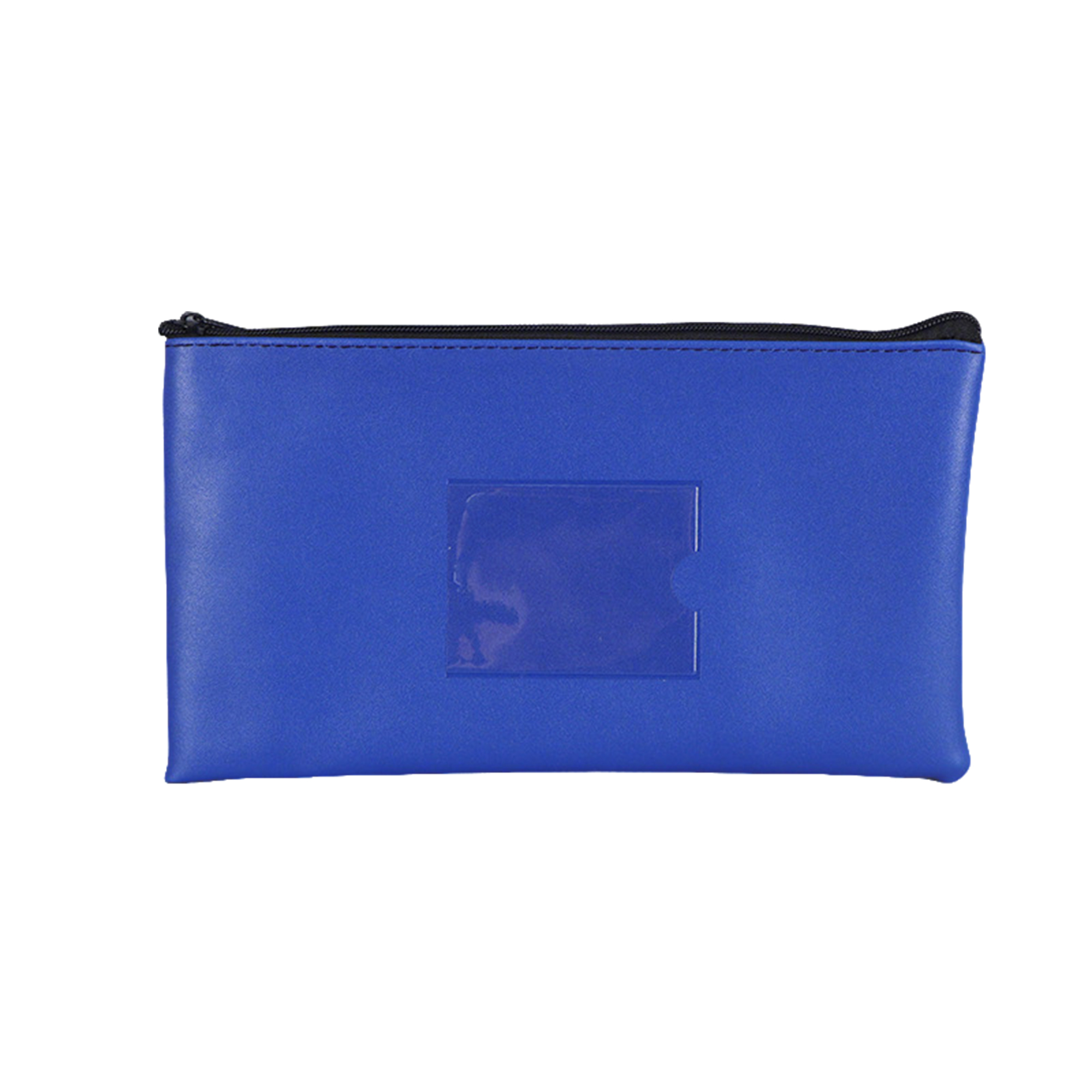 Polyurethane Zipper Deposit Pouch With Soft Liner 10.6" x 6" 15