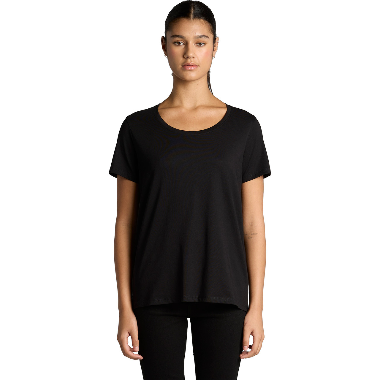 Wo's Maple Scoop Tee | 4019 8
