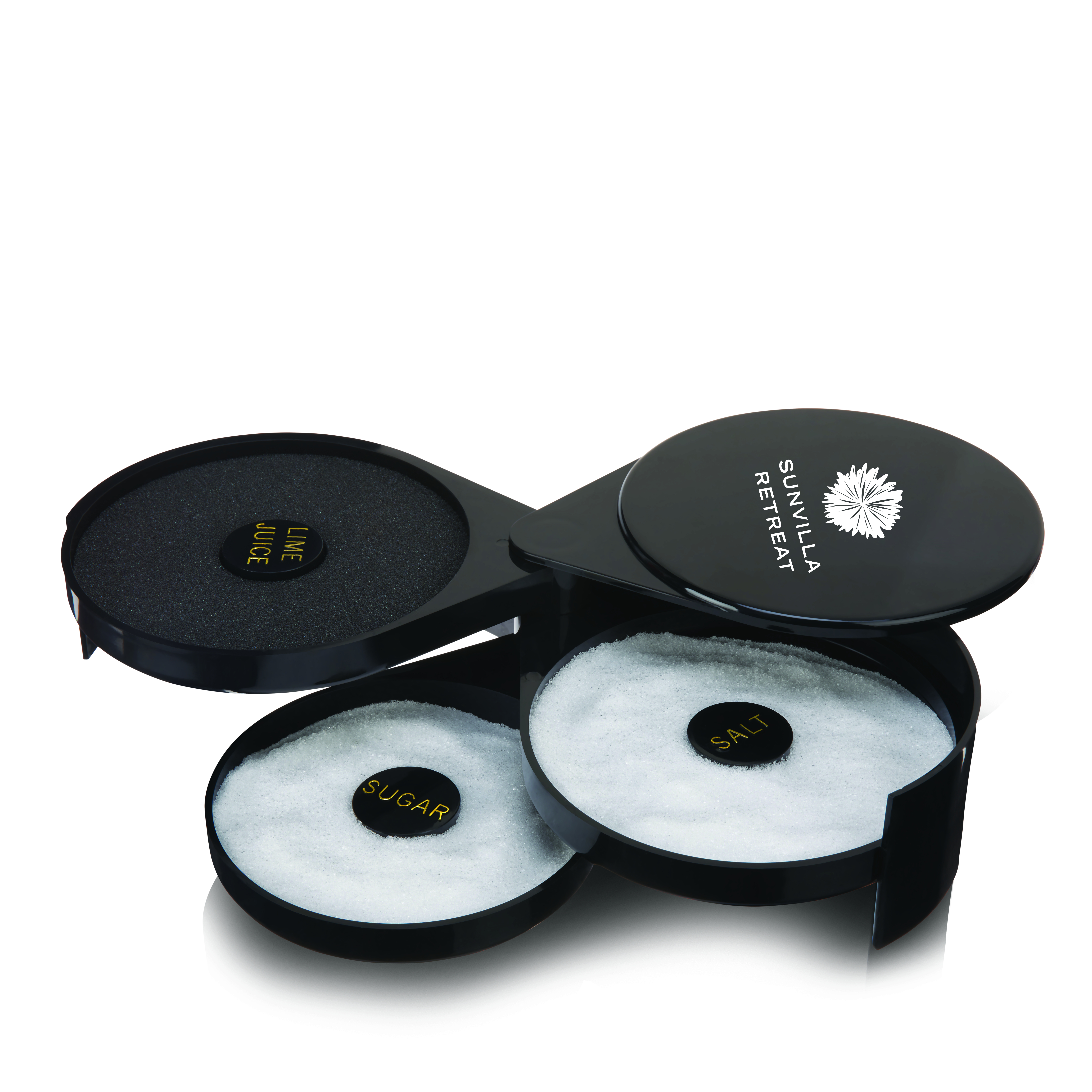 True® Garnish 3 Tiered Cocktail Rimmer