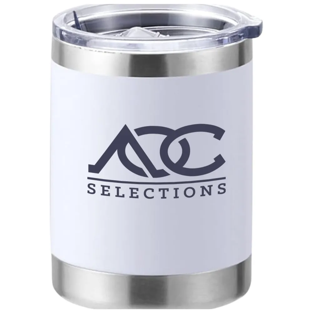 10oz. Double-Wall Stainless Lowball Tumbler 4