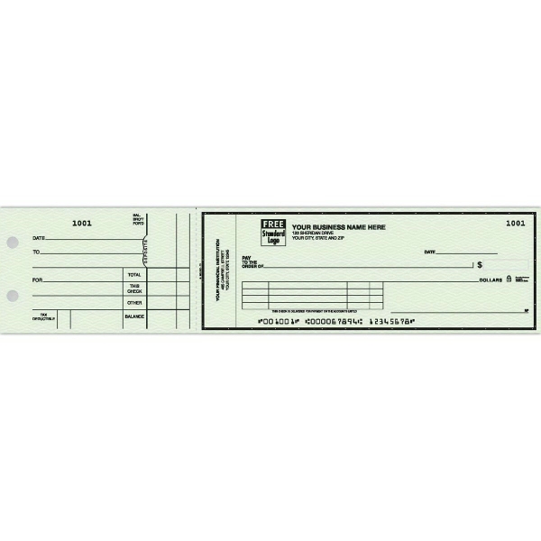 Voucher checks, 3-on-a-page 2