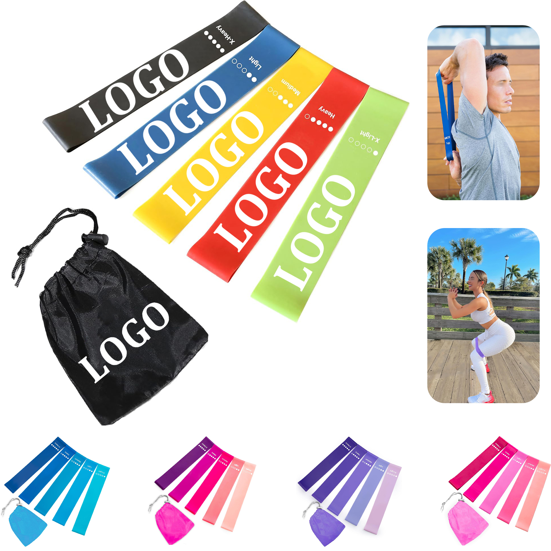 Fit Simplify Resistance Loop Exercise Bands 3