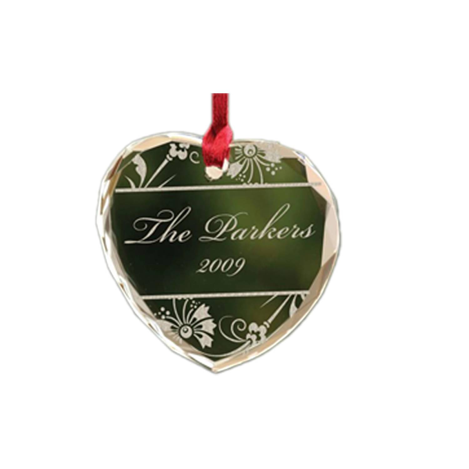 Beveled Glass Ornament 2