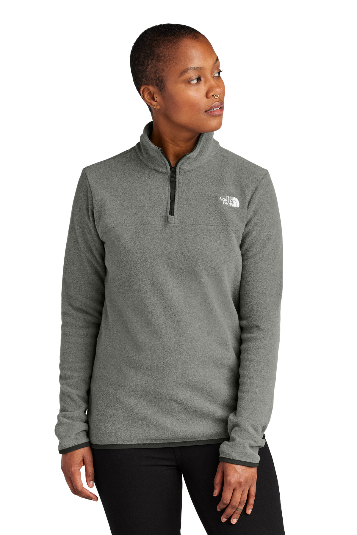 The North Face Women's Glacier 1/4-Zip Fleece NF0A7V4M 2
