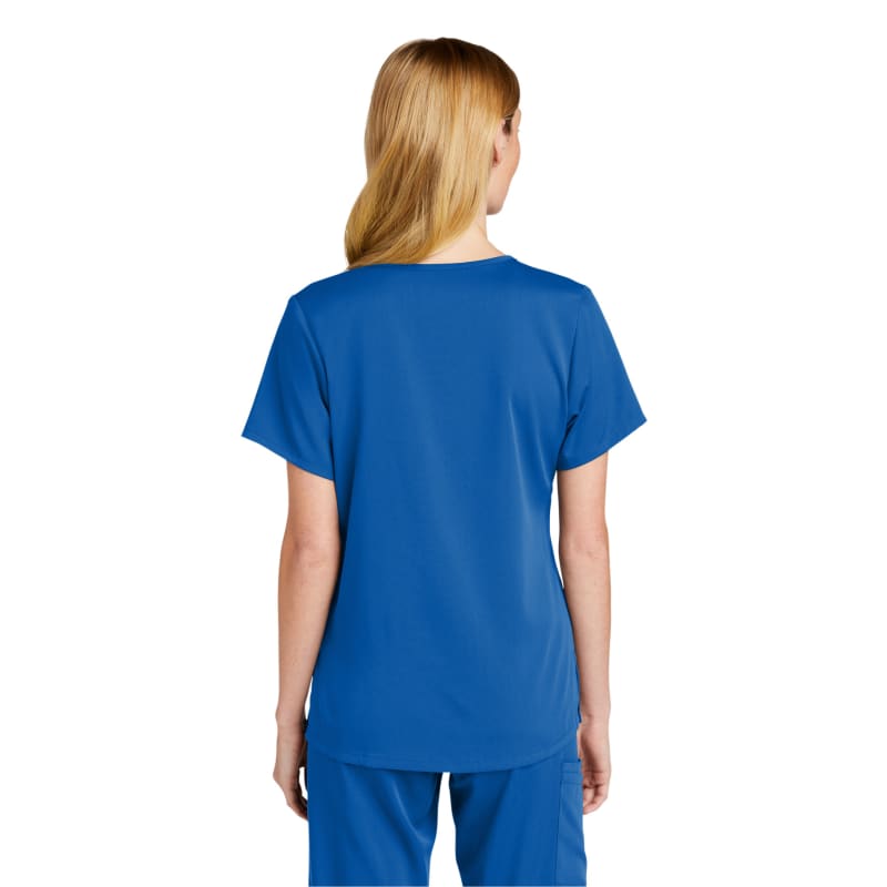 WonderWink Women's Premiere Flex Mock Wrap Top 6