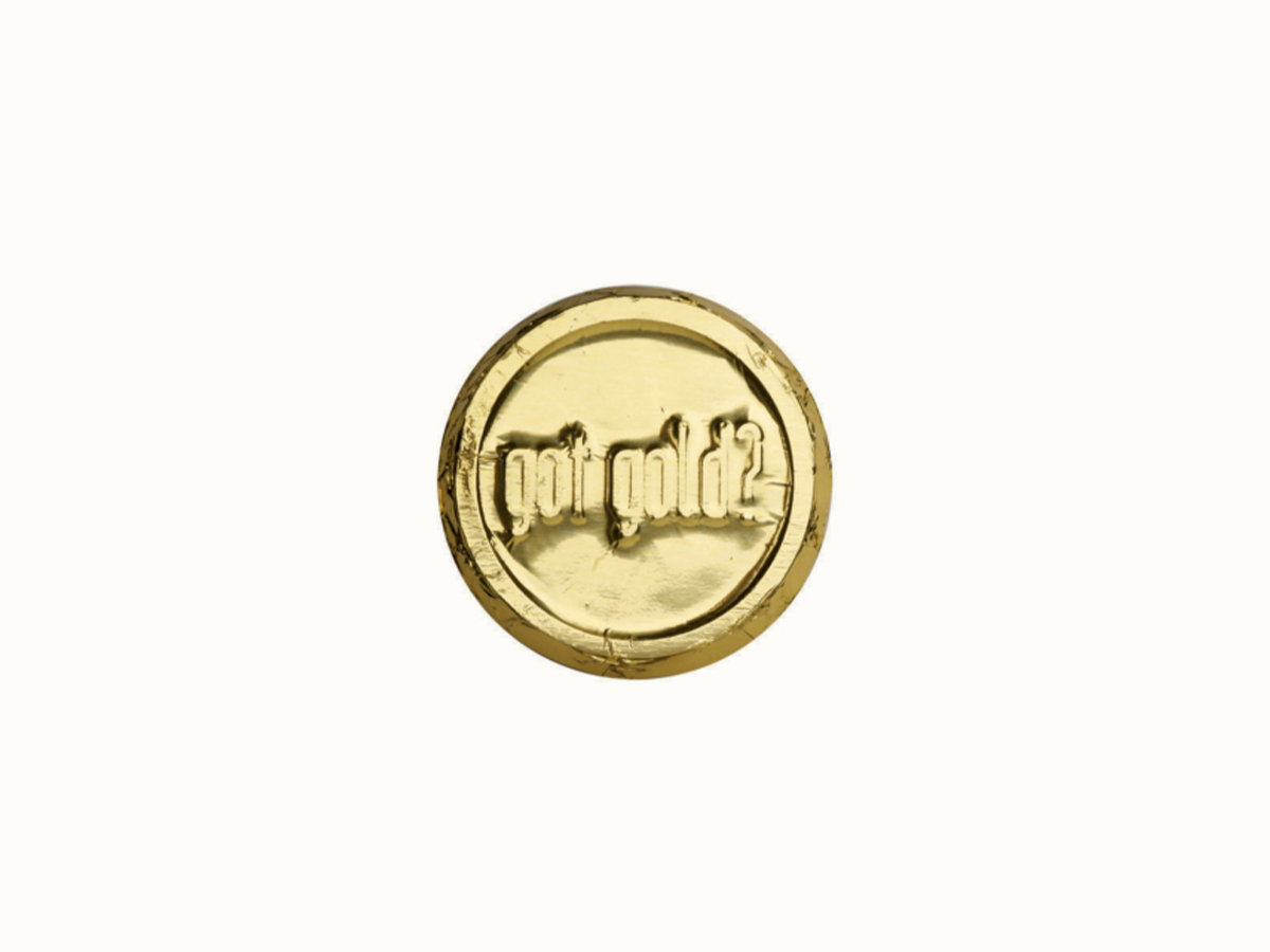 Premium Engraved Chocolate Coin 2