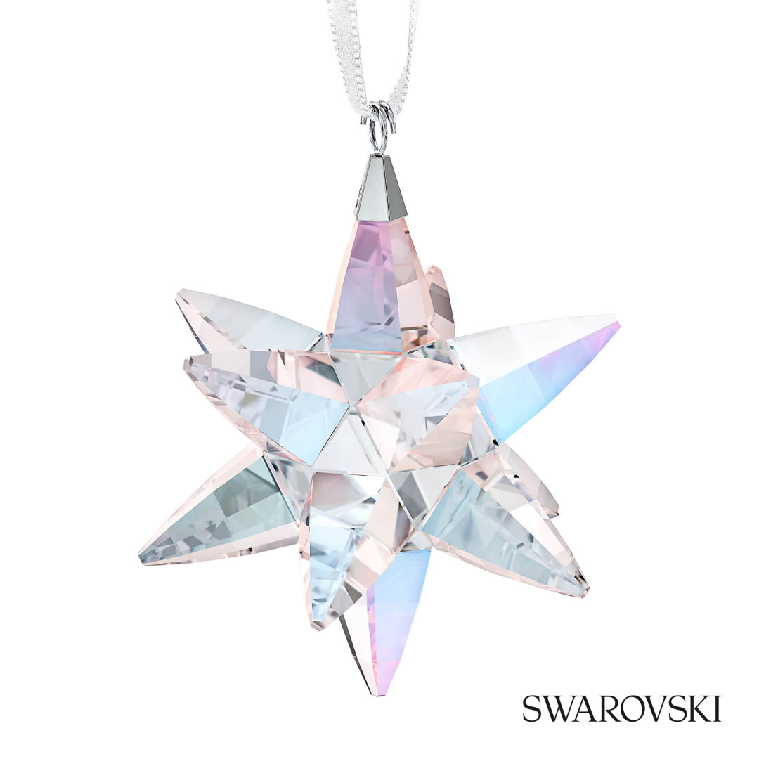 Swarovski® Shimmer Star Ornament 2