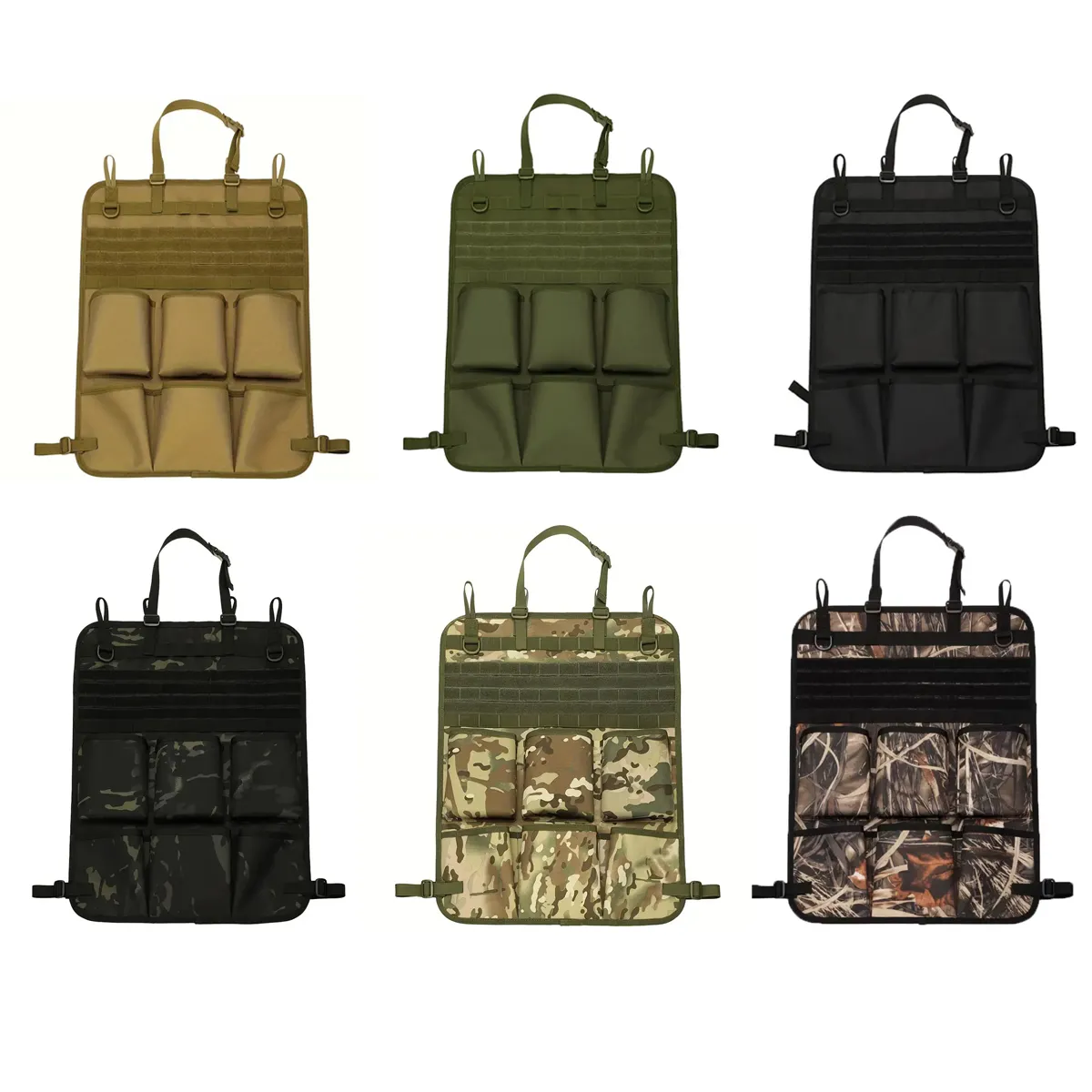 Tactical Car Seat Back Organizer Cover Protector 5