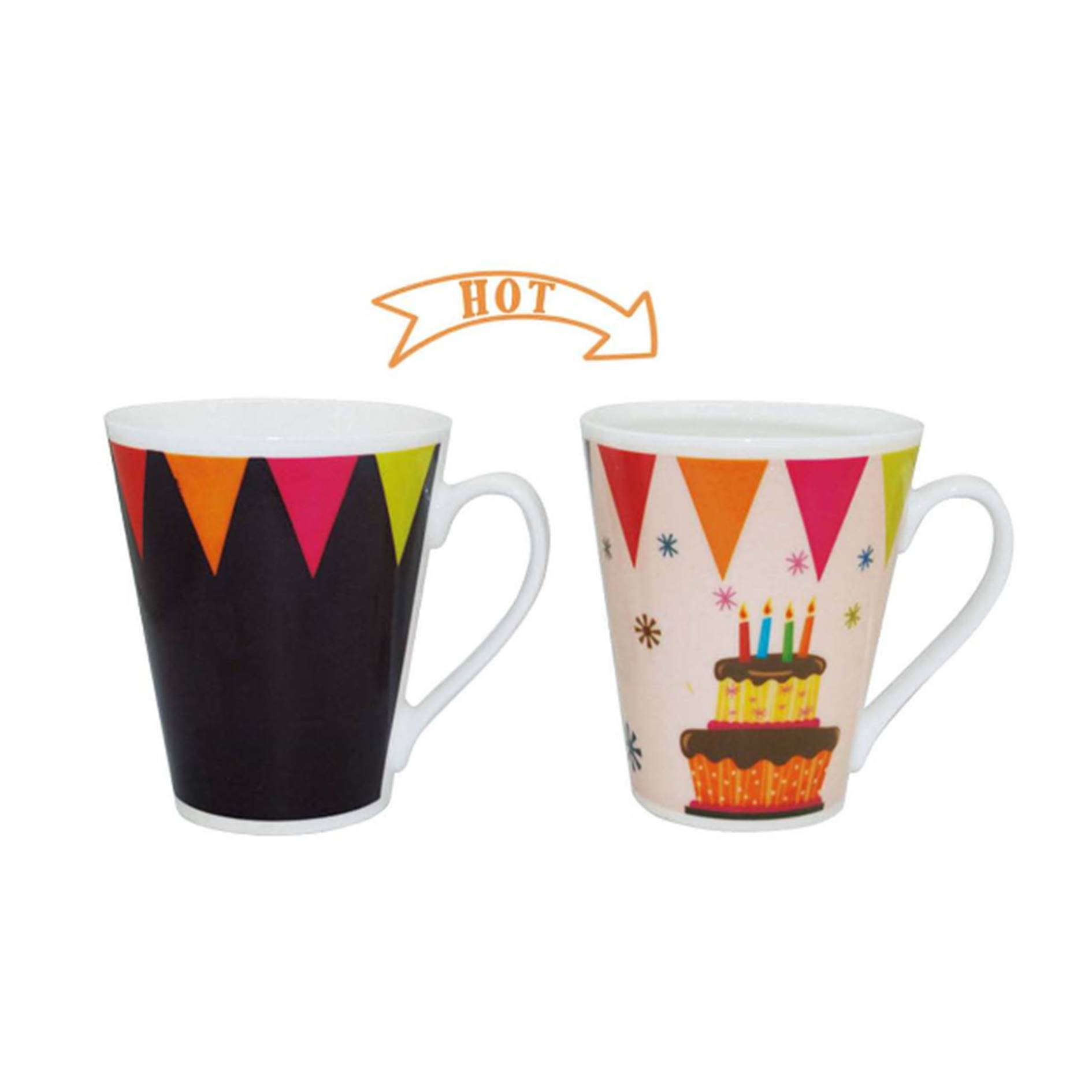 12 Oz. Heat Sensitive Color Changing Mug 4