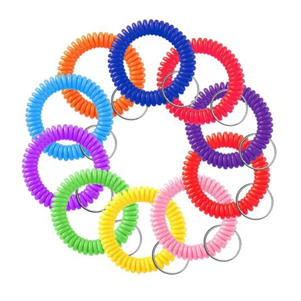 Spiral Wrist Coil Key Chain 7