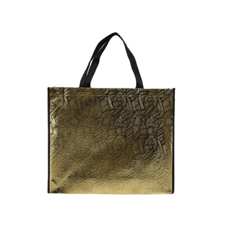 Custom Promo Laser Coated Non-Woven Shopping Gift Tote Bag 2