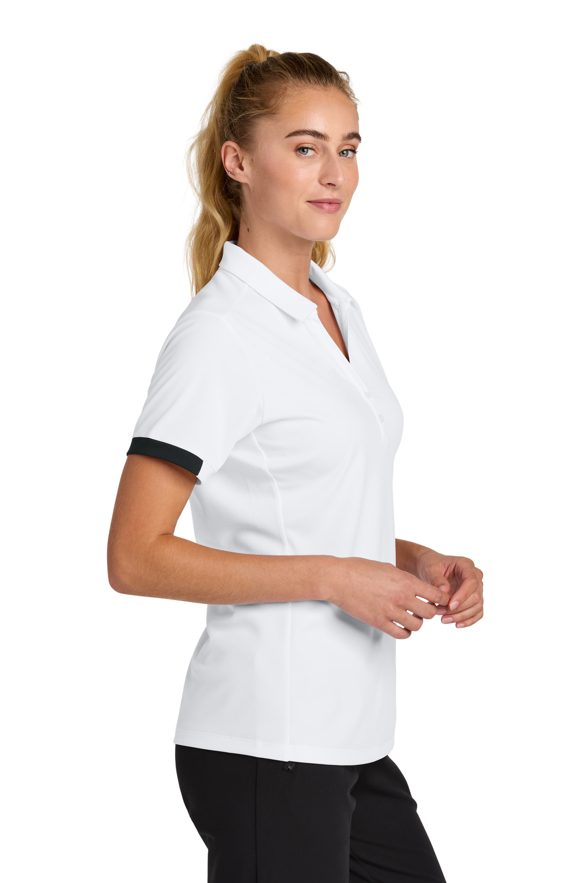 Sport-Tek Women's Club Colorblock Polo LST444 54