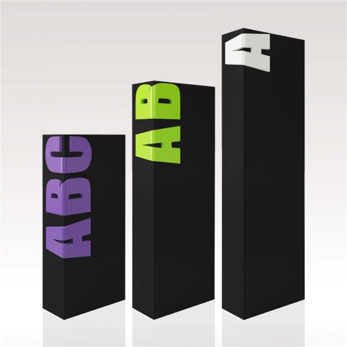 Rectangular EbonyWood 24