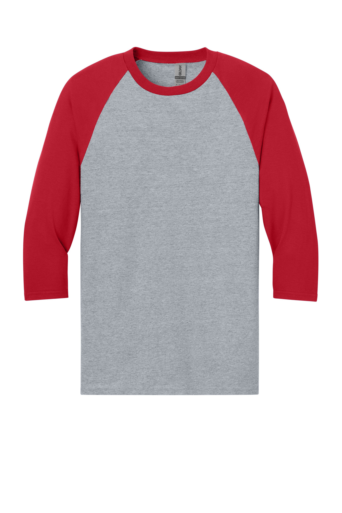 Gildan Heavy Cotton 3/4-Sleeve Raglan T-Shirt. 5700 15