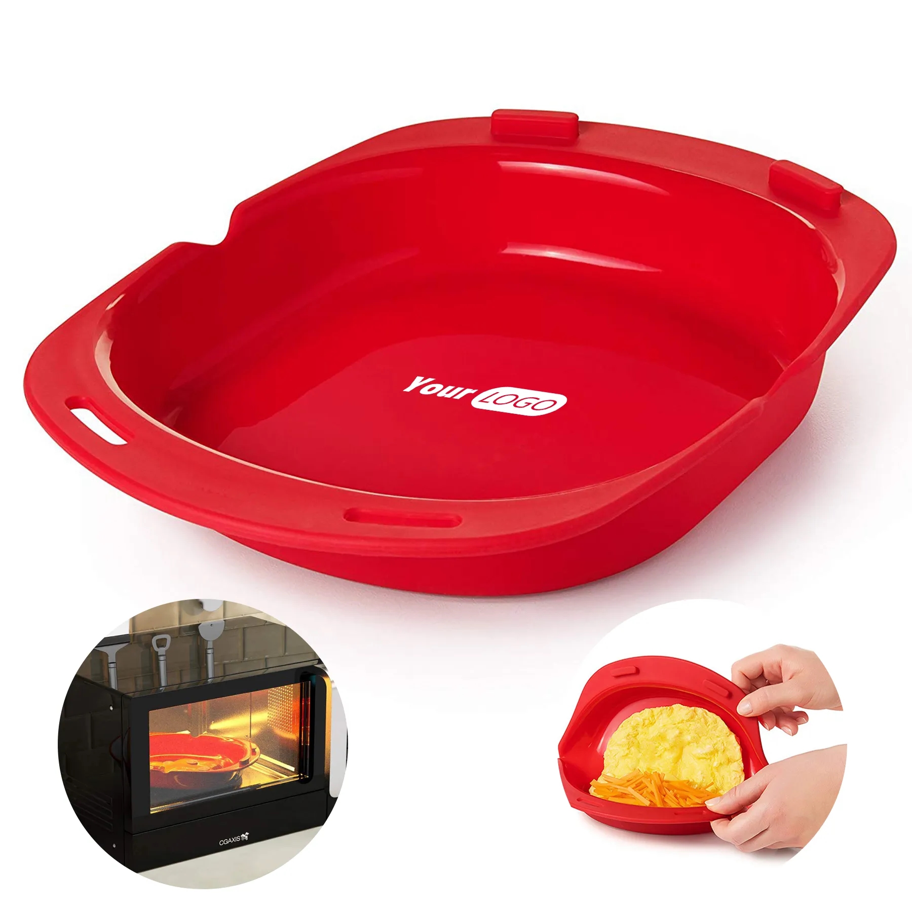 Silicone Omelet Baking Tray 4