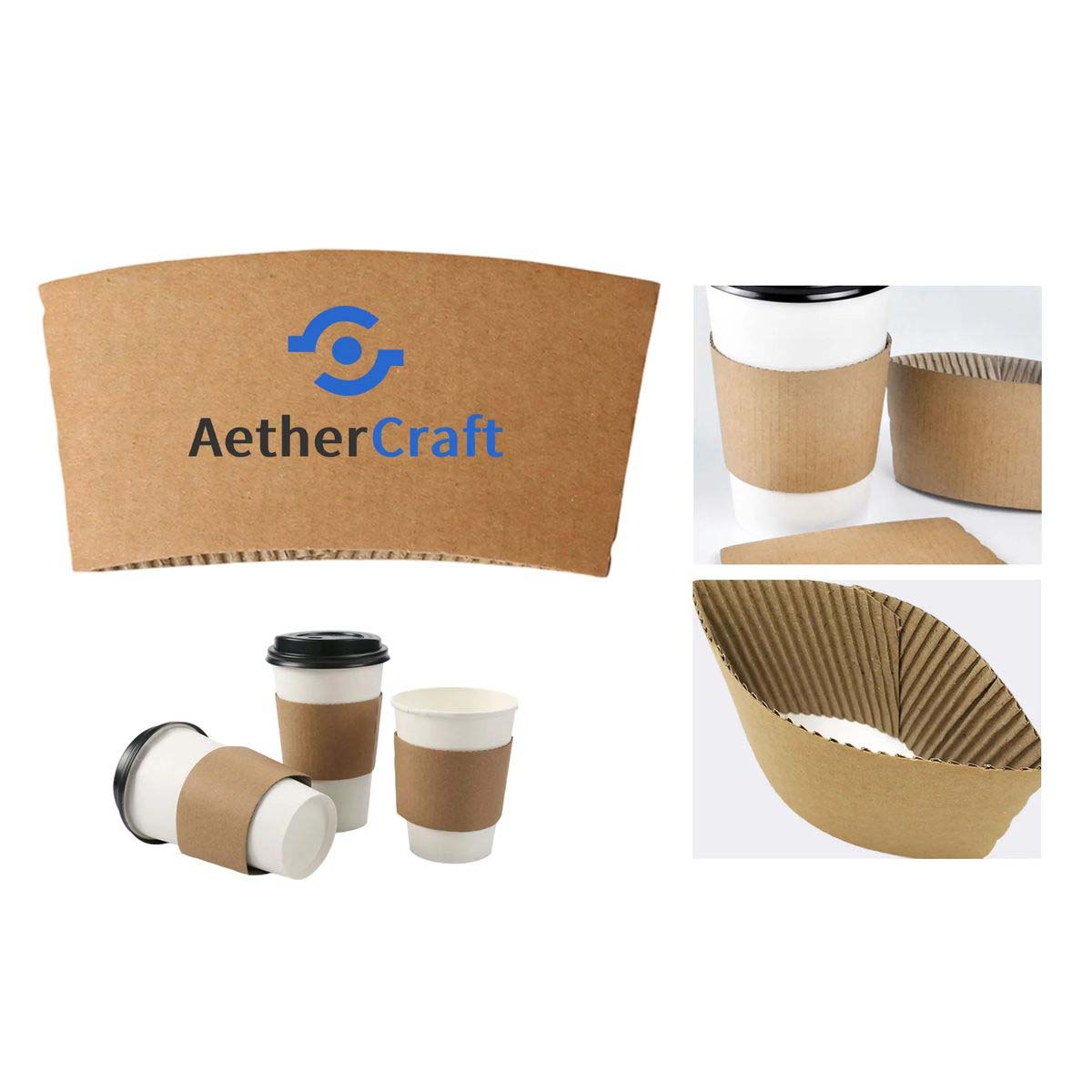 Eco Friendly Cup Sleeves for Hot and Cold Cups 3