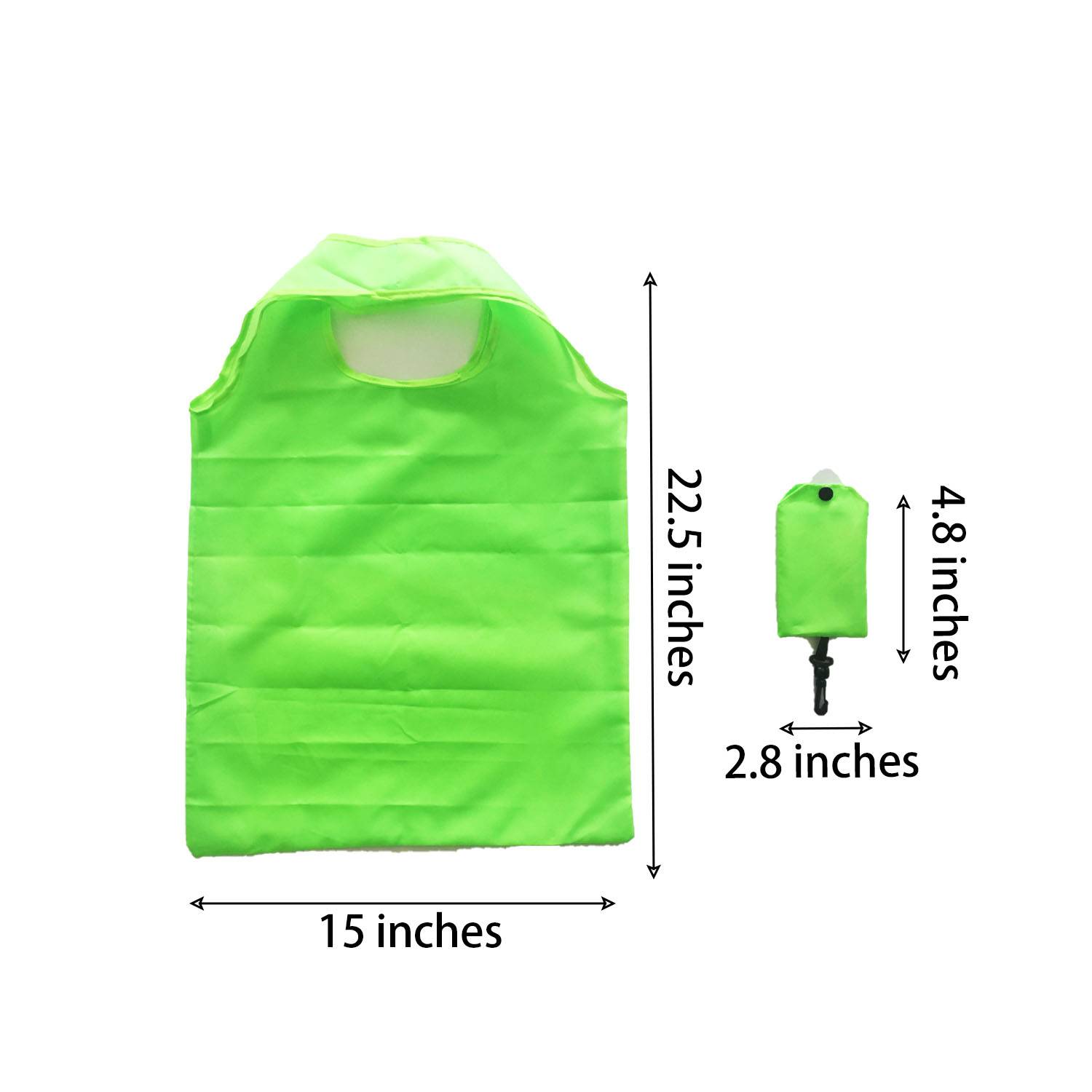 Foldable Eco Friendly Shopping Bag Fits in Pocket 2