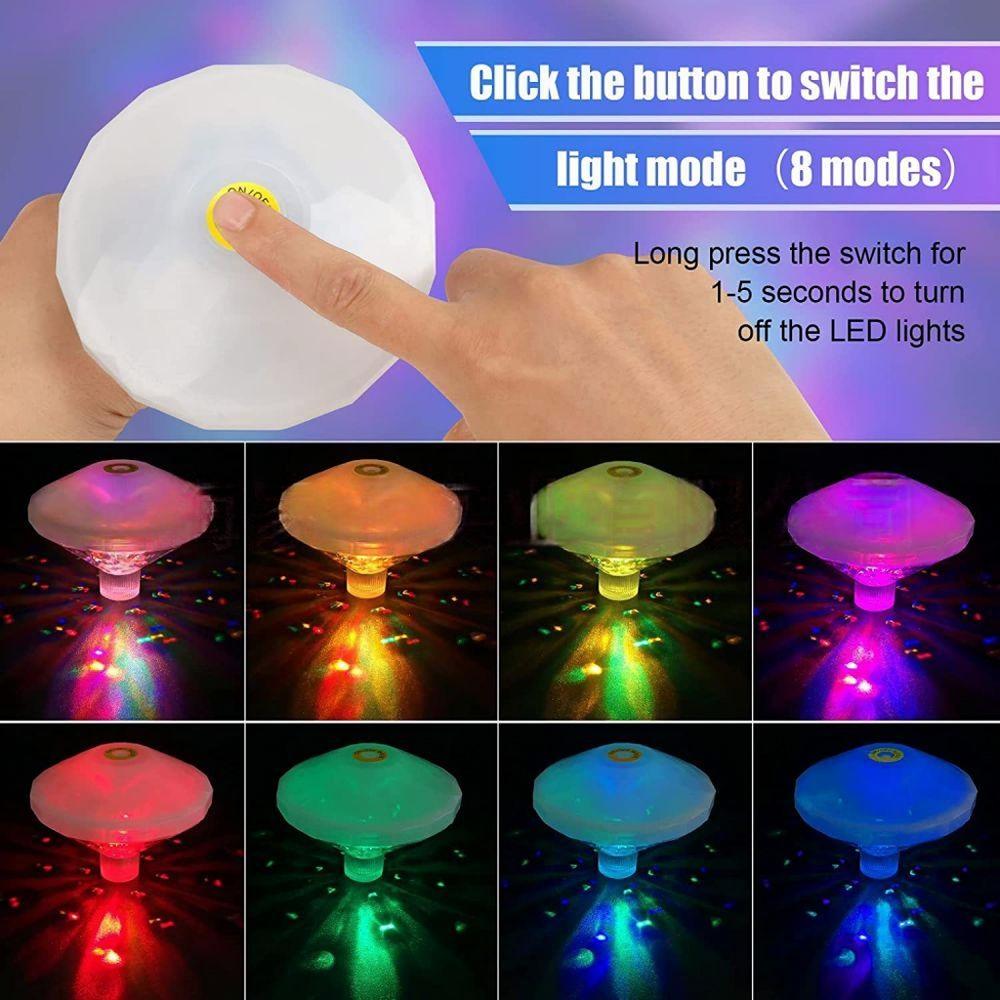 Colorful underwater atmosphere decorative light 6