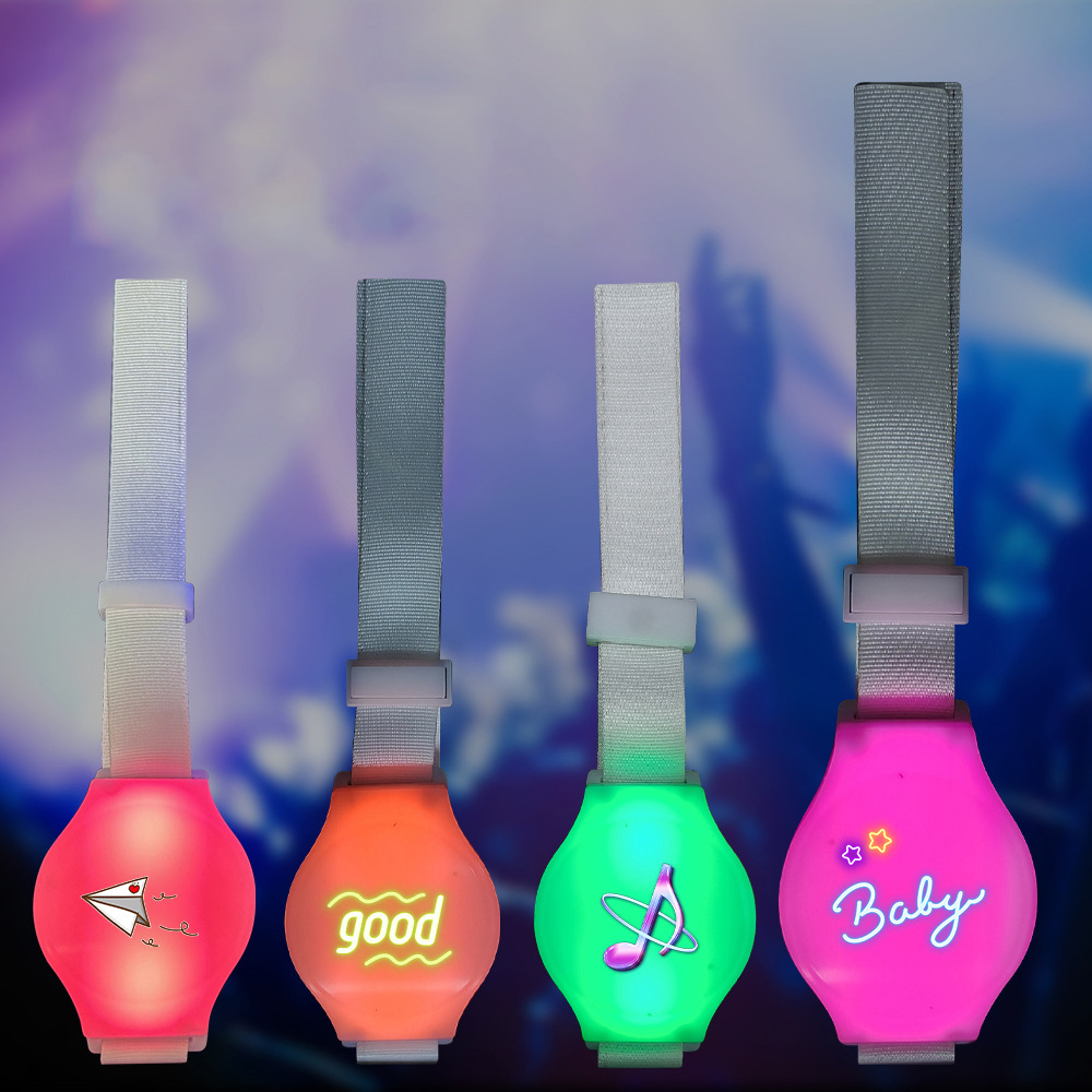 Custom Fashion Assorted Color LED Bracelet 5