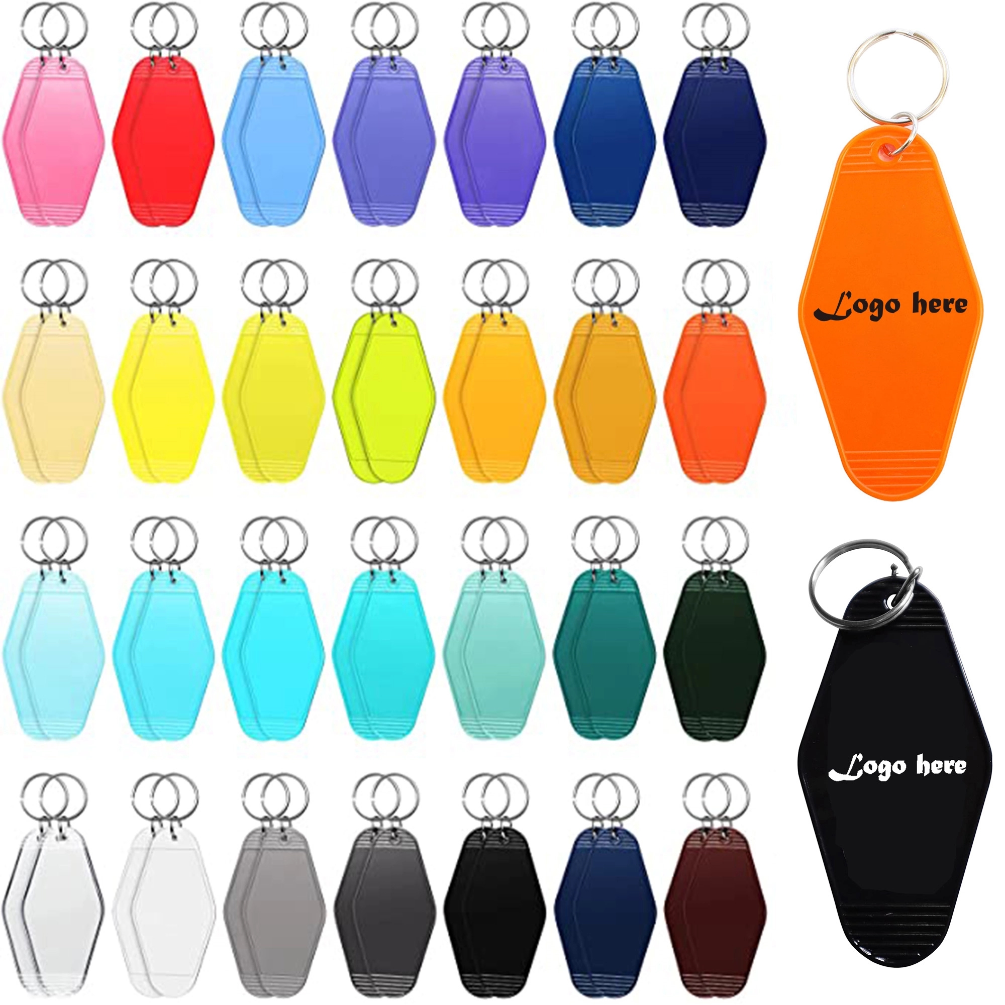 Hotel Keychain Motel Key Tag 9