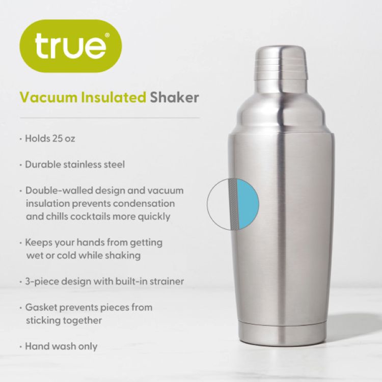 True® Vacuum Insulated Shaker 3
