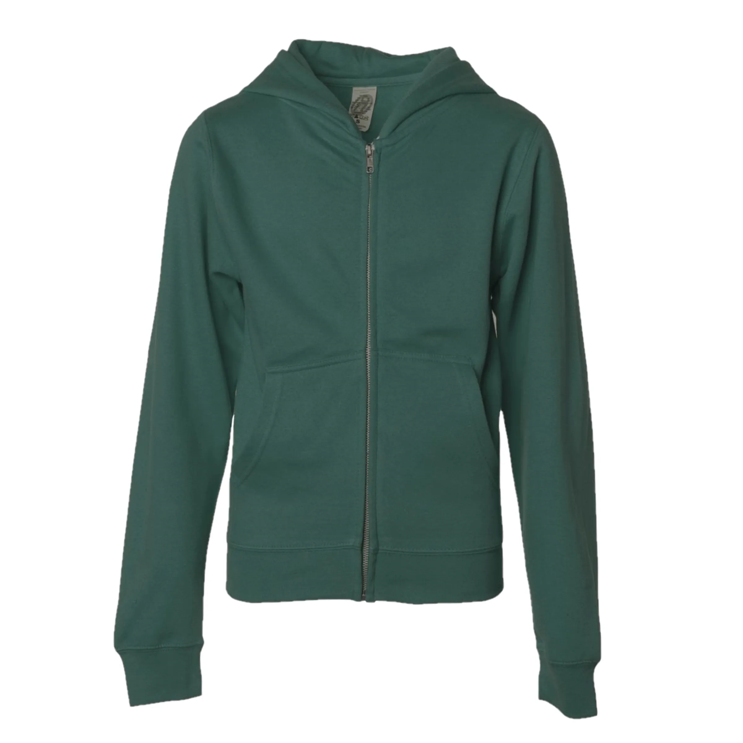 Independent Trading Co. Youth Midweight Zip Hooded 12