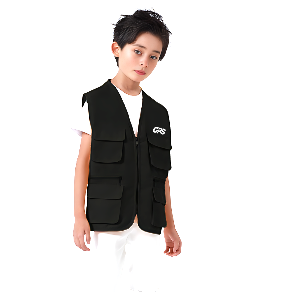 Multifunctional outdoor activity vest for primary school children 3