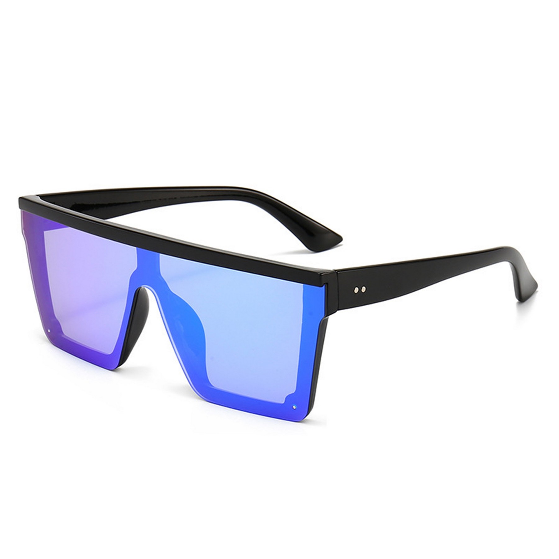 Flat Top Shield Sunglasses 4