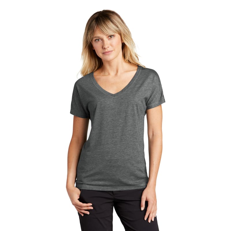 Sport-Tek Women's PosiCharge Tri-Blend Wicking Dolman Tee. 6