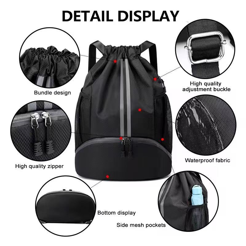 MOQ 20 PCS Breathable Oxford Backpacks 3