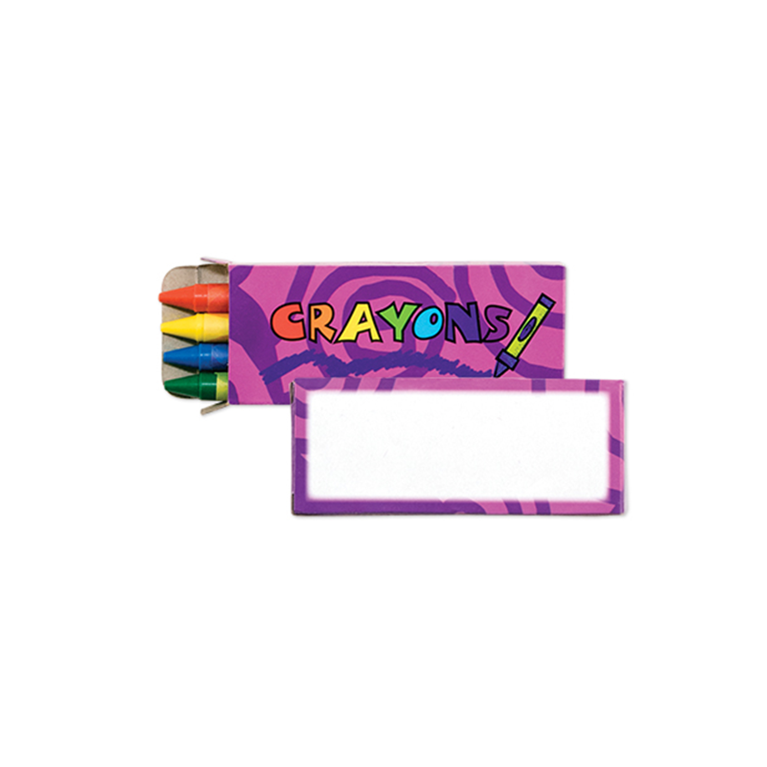 4-Pack Wax Crayons 8