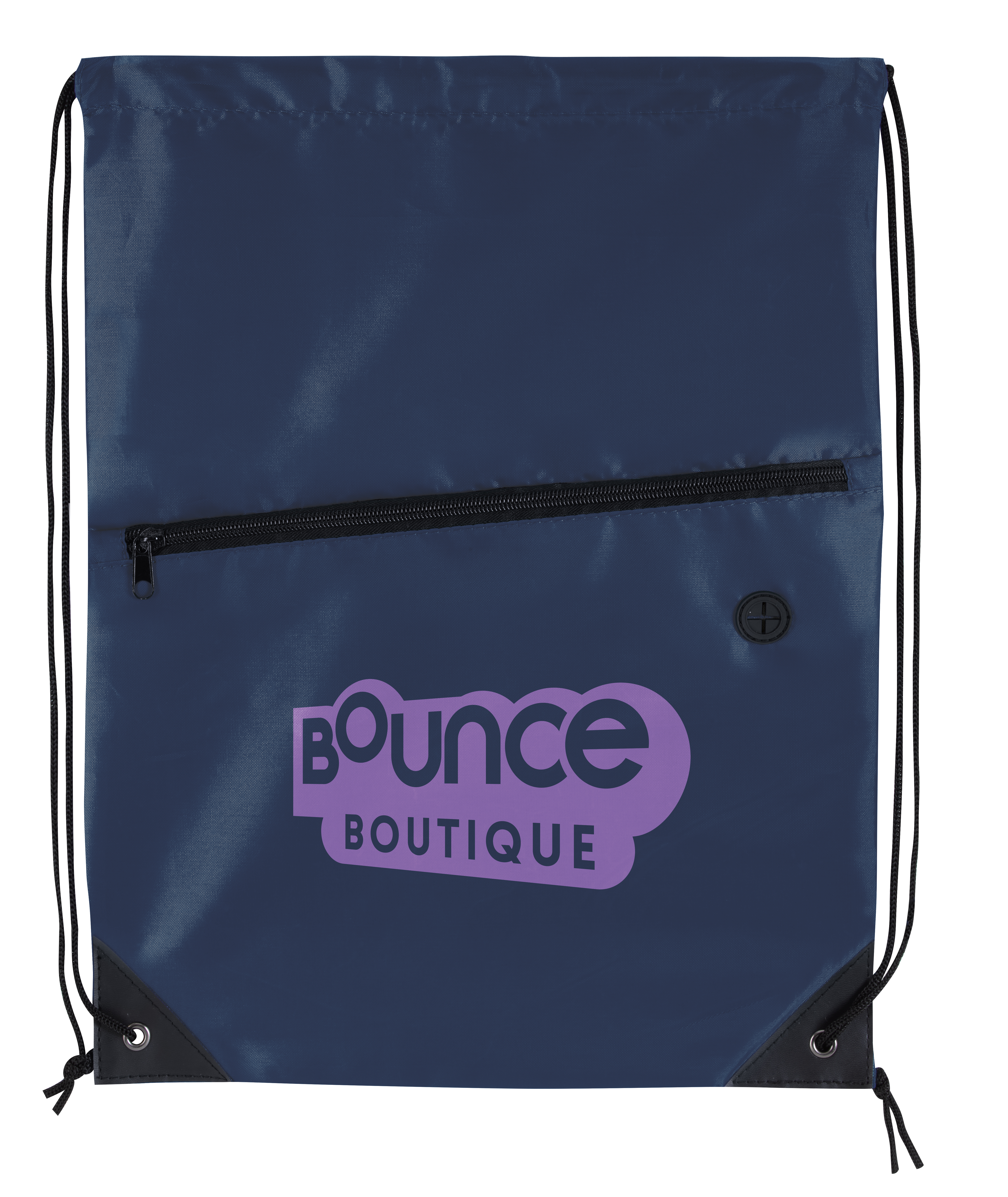 Good Value™ Front Zip Drawstring Backpack 7