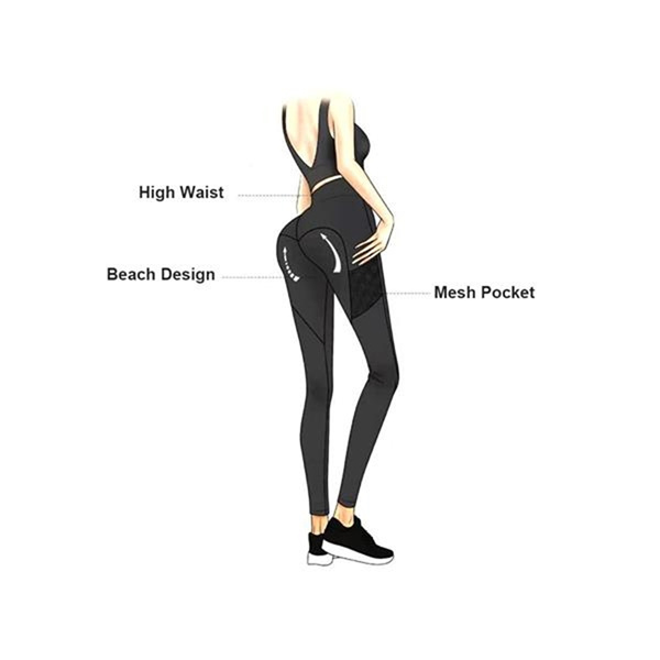 High Waist Leggings Yoga Pants With Pockets 3