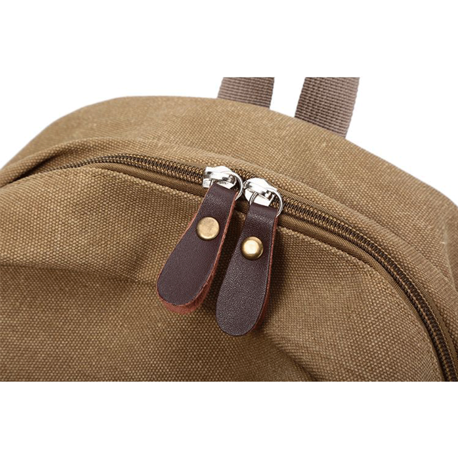 Oxford Canvas Travel Hiking Vintage Retro Style Backpack 9