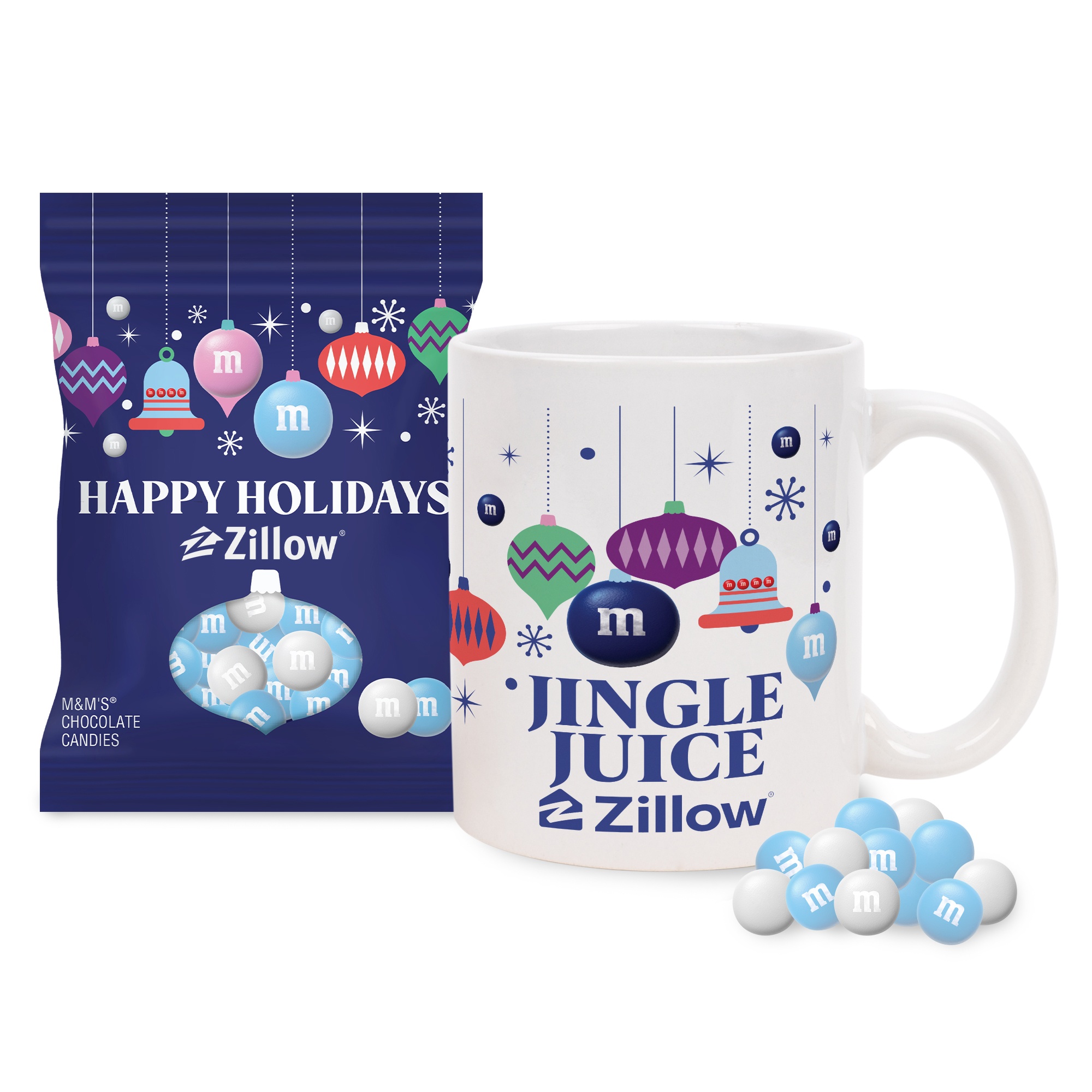 Mug set with Color Choice M&M's 2