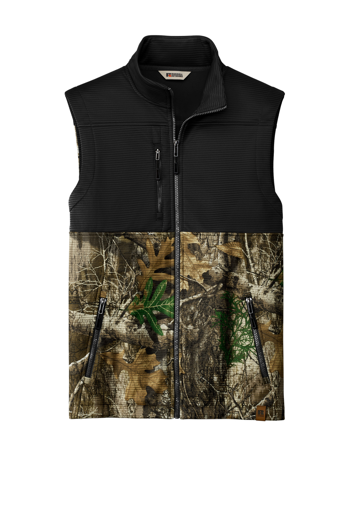 Russell Outdoors Realtree Atlas Colorblock Soft Shell Vest RU604 11