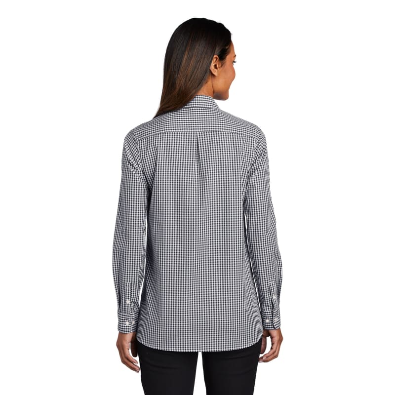Port Authority Ladies Broadcloth Gingham Easy Care Shirt 23