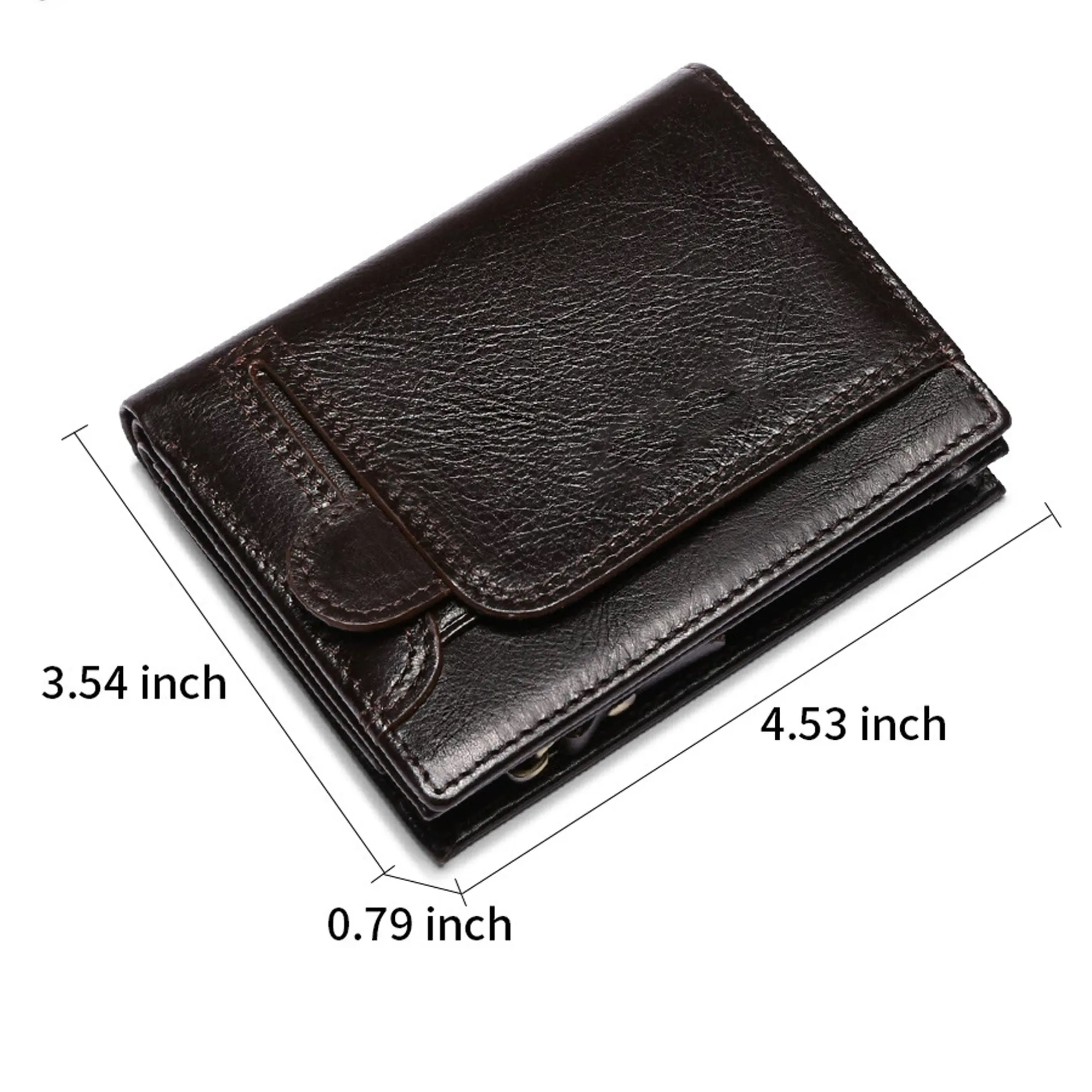 Men's Leather Shopping Wallet 4