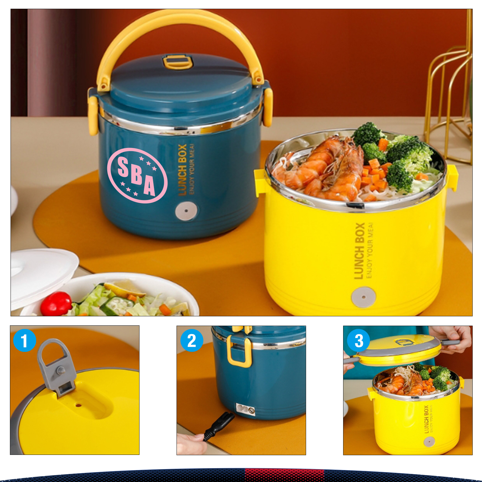 Curtis Electric Lunch Box 5