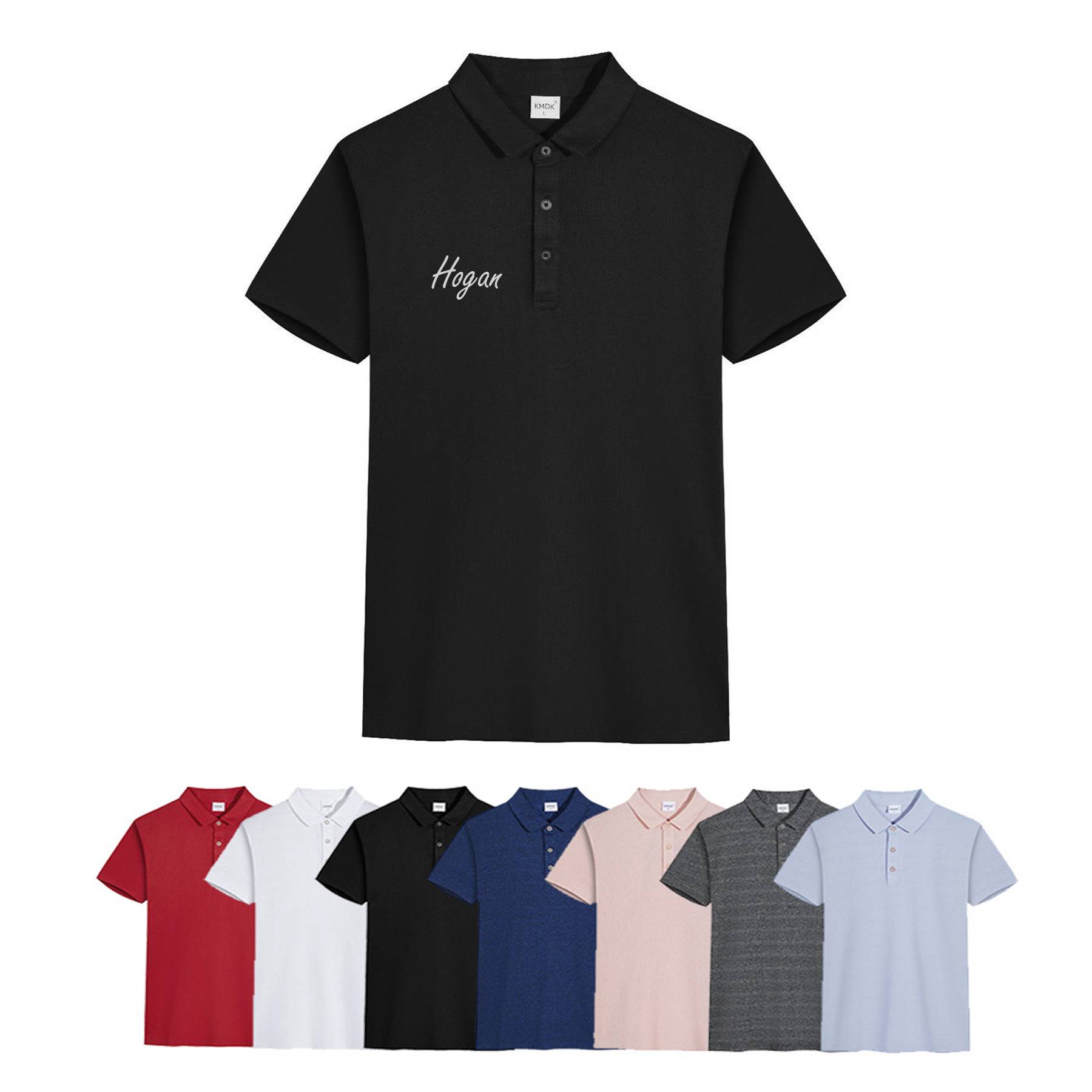 Polo shirt with short sleeves to order 2