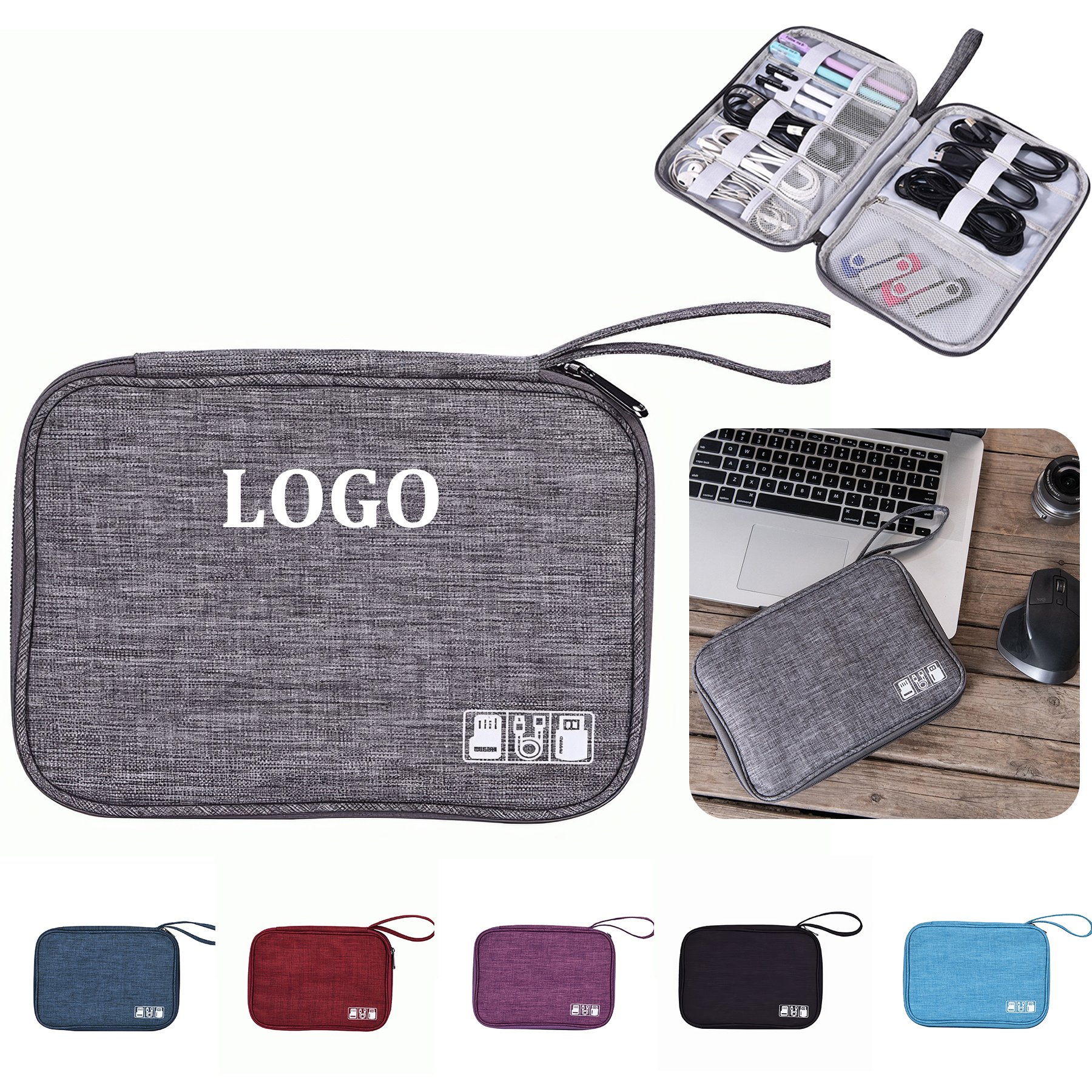 Electronics Organizer Travel Case 7