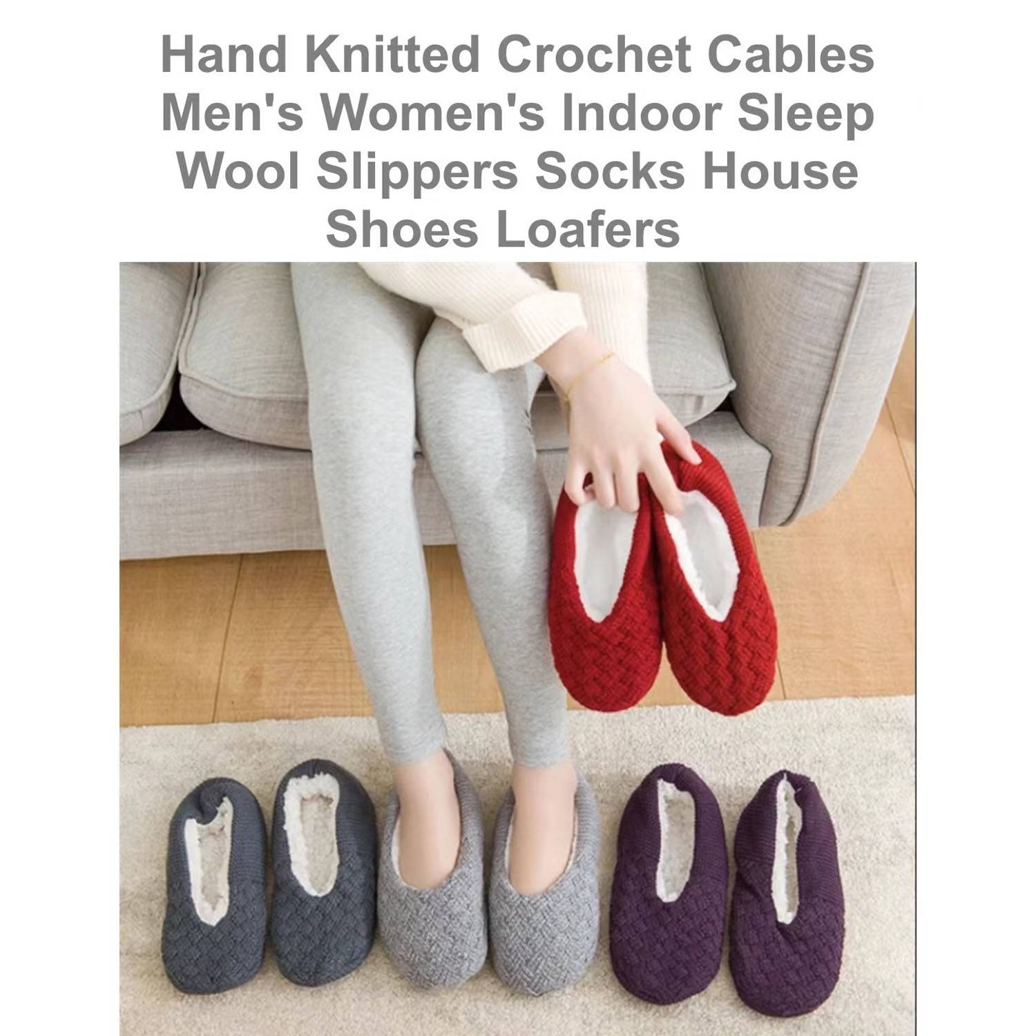 Women Thermal Soft Bowknot Fleece Slippers 4
